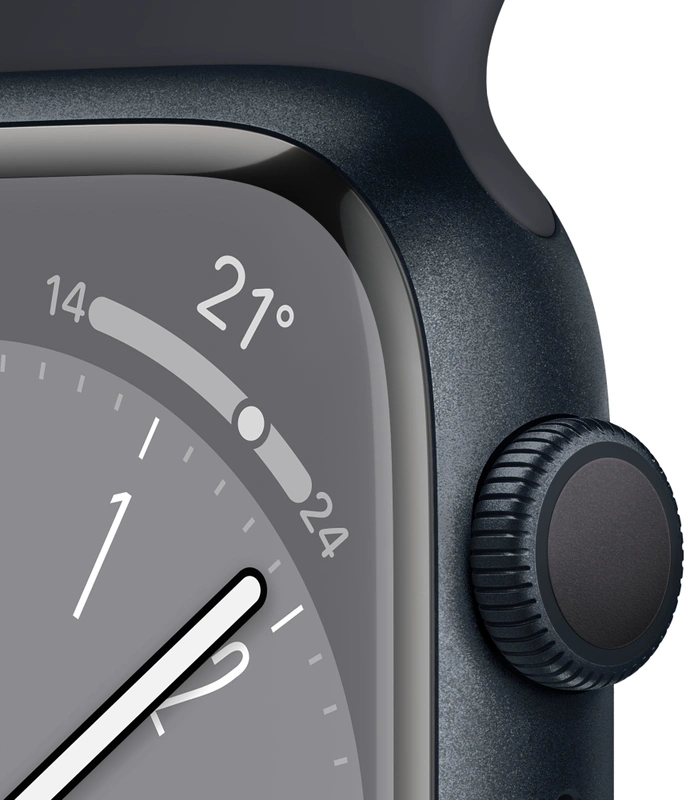 Apple Watch Series 8 (41mm) GPS, Sport Band, Black