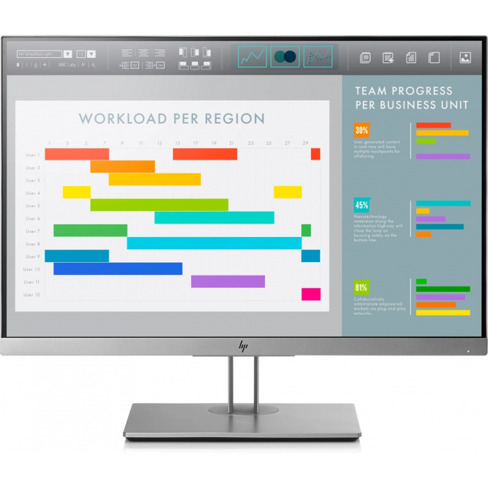 HP - EliteDisplay - E243i - 24 inch - Full HD LED IPS