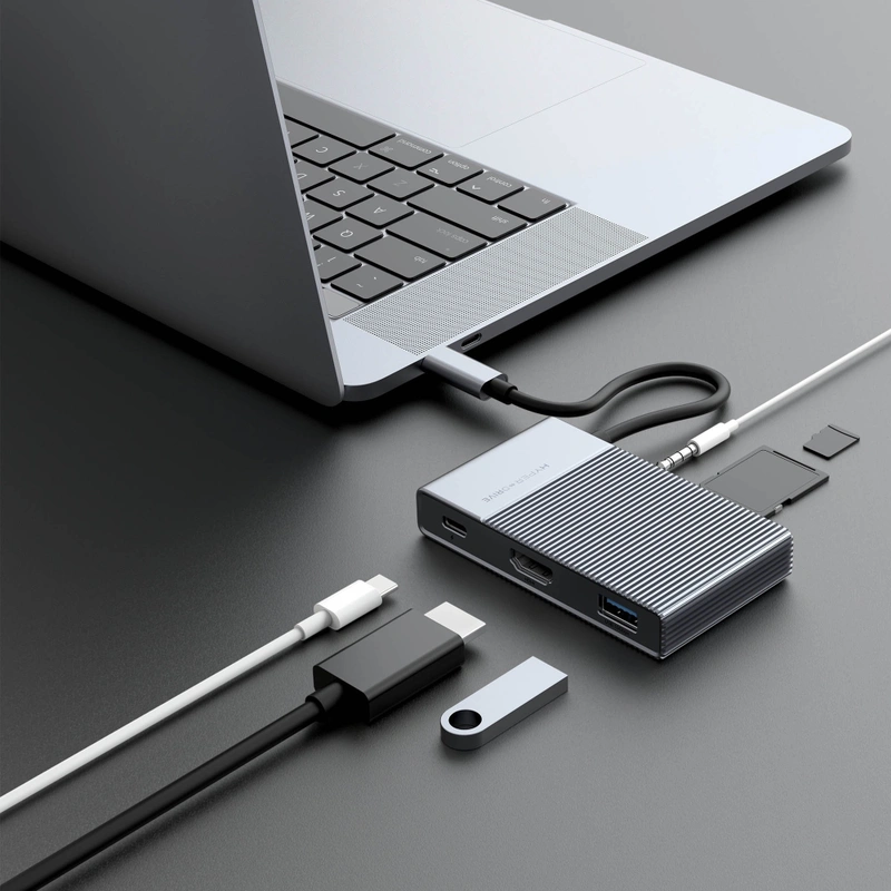 HyperDrive HD-G206 6-in-1 USB-C Hub