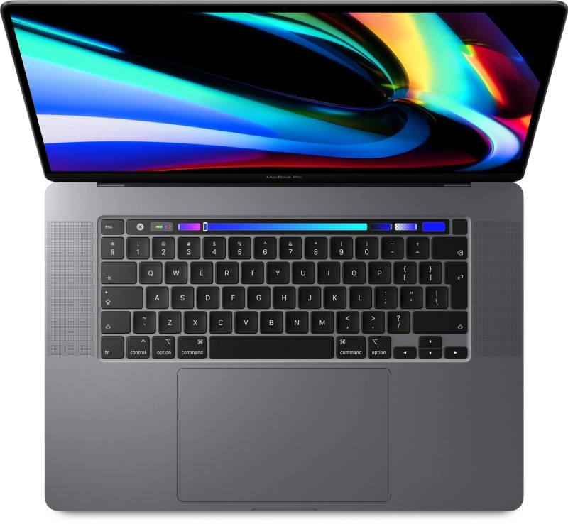 Macbook Pro 16" - Intel i7 2,6GHz - 16GB Ram - SSD 512GB - 2019 - Space Gray - AMD Radeon Pro 5300M (4GB) - German Keyboard