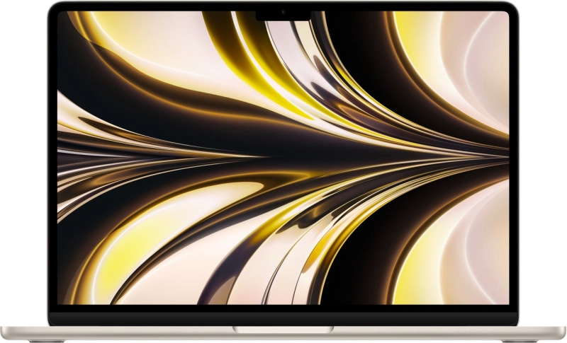 Macbook Air 13" - Apple M2 8-Core - Apple 8-Core GPU - 8GB Ram - SSD 256GB - 2022 - Starlight - Qwerty NL (New product)