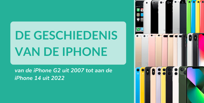 De geschiedenis van de iPhone