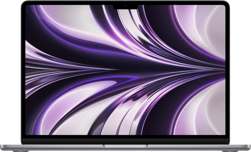 Macbook Air 13" - Apple M2 8-Core - Apple 8-Core GPU - 8GB Ram - SSD 256GB - 2022 - Space Gray - Qwerty NL