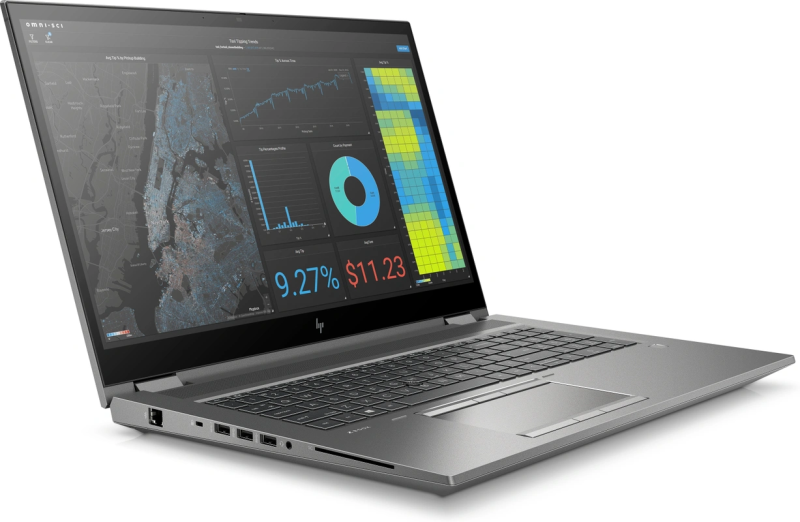 HP Zbook Fury 17 G7 - Intel HexaCore i7-10850H - 32GB Ram - 512GB SSD - 17,3" (43.18 cm) - NVIDIA Quadro RTX 3000 6GB - Qwerty US