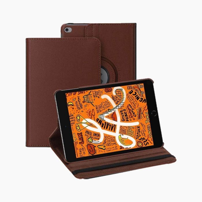 iPad mini 4/5 Rotate Case Brown