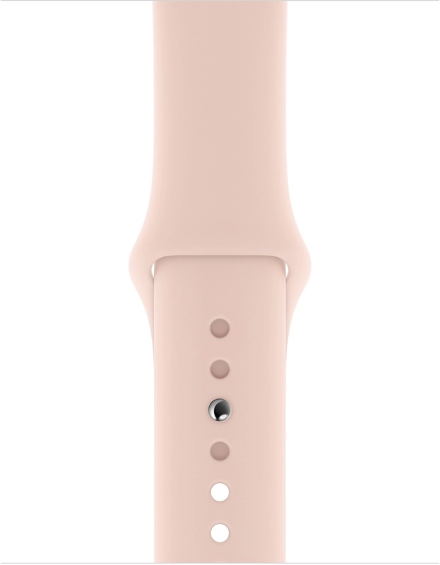 Apple Watch Series 5 (40mm) aluminium, sportbandje Goud (Roze)