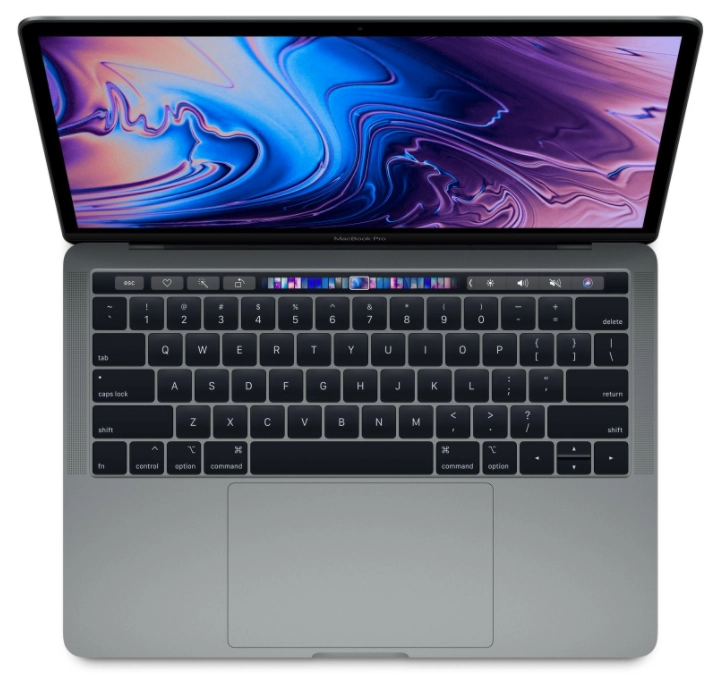 Macbook Pro 13" - Intel  i5 2,3GHz - 8GB Ram - SSD 256GB - 2018 - Space Gray - Qwerty NL