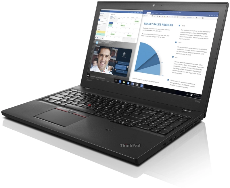 Lenovo - Thinkpad T560 - Intel  I5 6300u - 8GB Ram - SSD 256GB - 15.6" (39.62 cm) - Qwerty US