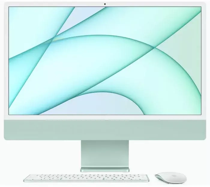 iMac 24" - Apple M1 8C 2,1GHz - 8GB Ram - SSD 256GB - Apple 8C GPU - Green - Qwerty NL