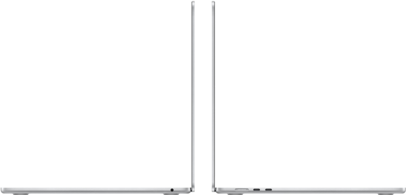 Macbook Air 15" - Apple M3 8-Core - Apple 10-Core GPU - 8GB Ram - SSD 256GB - 2024 - Silver- Qwerty US - New