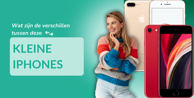 Wat zijn de verschillen tussen deze kleine iPhones