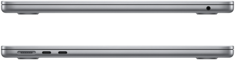 Macbook Air 13" - Apple M2 8-Core - Apple 8-Core GPU - 8GB Ram - SSD 256GB - 2022 - Space Gray - Qwerty NL