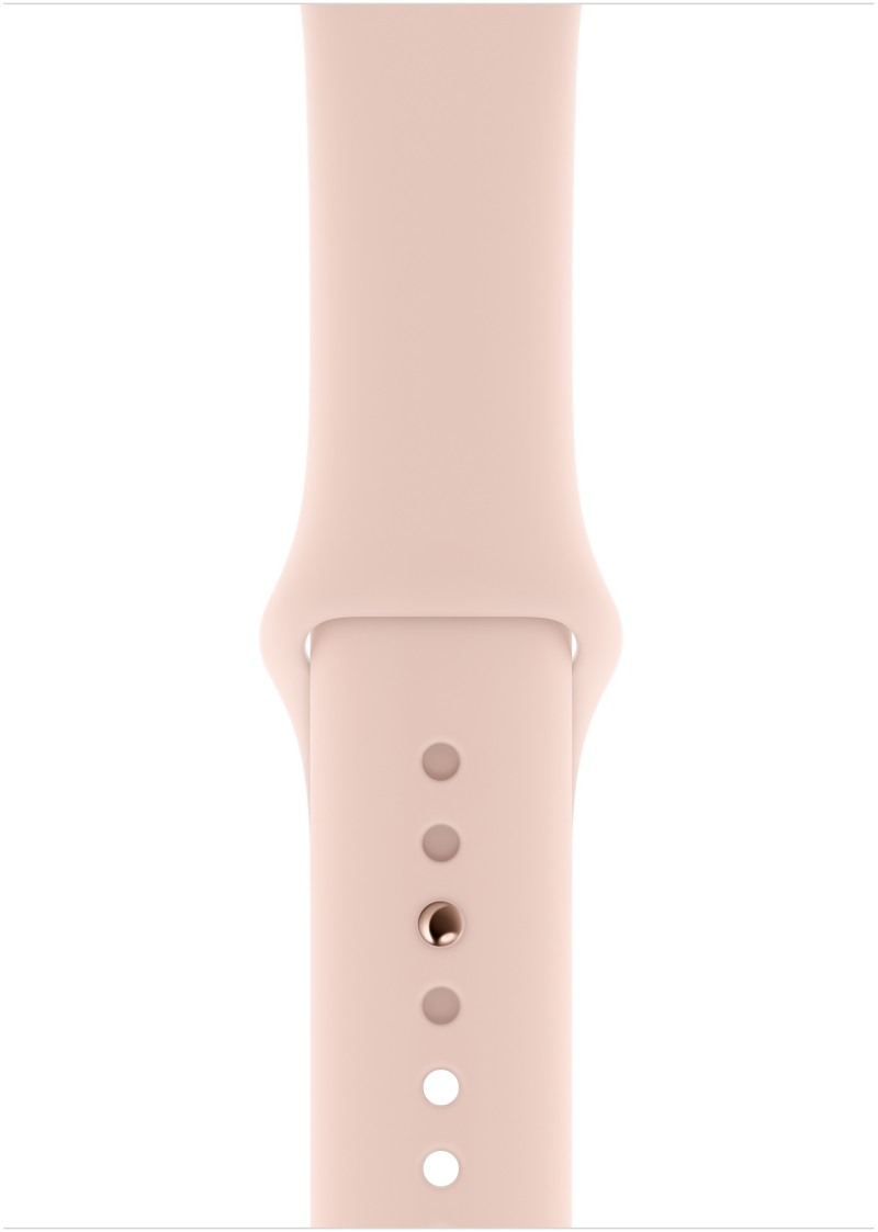 Apple Watch Series 4 (Sportbandje, 44mm) Goud (Roze)