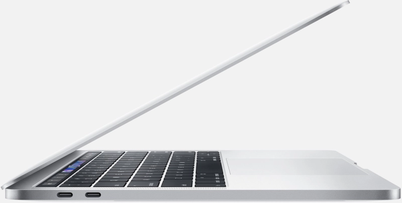 Macbook Pro 13" - Intel QuadCore i5 1,4GHz - 8GB Ram - SSD 256GB - 2019 - Silver - Belgisch Toetsenbord