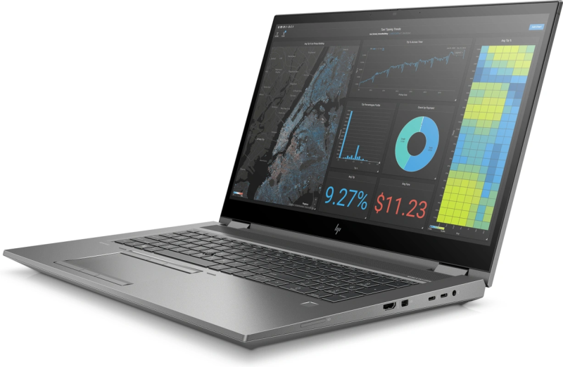 HP Zbook Fury 17 G7 - Intel HexaCore i7-10850H - 32GB Ram - 512GB SSD - 17,3" (43.18 cm) - NVIDIA Quadro RTX 3000 6GB - Qwerty US