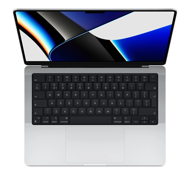 Macbook Pro 14" - Apple M1 Max 10-core - 32GB Ram - SSD 1TB - 2021 - Silver - Belgisch toetsenbord