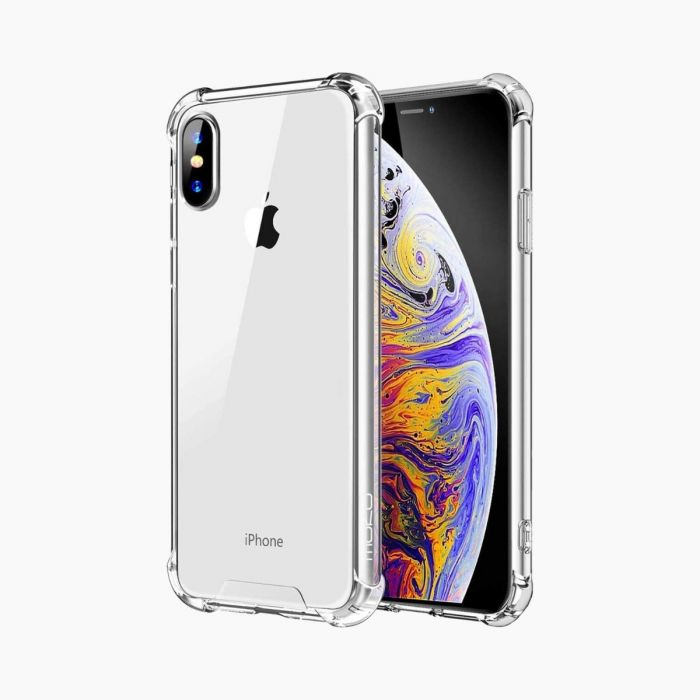 iPhone X/XS Beschermhoes (transparant)