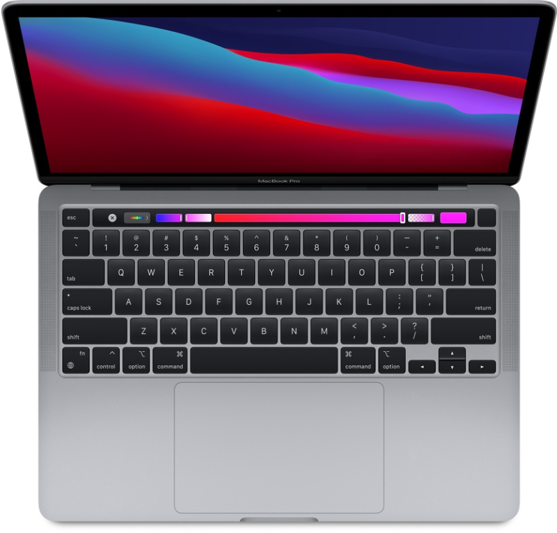 Macbook Pro 13" - Apple M1 8C 2,1GHz - 8GB Ram - SSD 512GB - 2020 - Qwerty NL