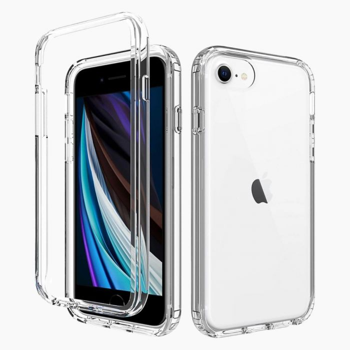 iPhone 7/8/SE2020 screenprotector & hoes transparant