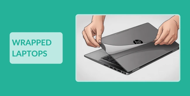 Ordinateurs portables « wrapped »