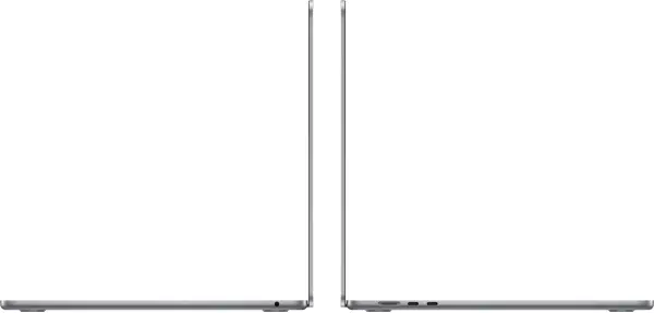 Macbook Air 15" - Apple M3 8-Core - Apple 10-Core GPU - 8GB Ram - SSD 512GB - 2024 - Space Gray - Franstalig toetsenbord