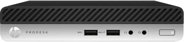 HP - Prodesk 400 G5 Mini - Intel QuadCore I3 9100T - 8GB RAM - 256GB SSD - Windows 11 Pro