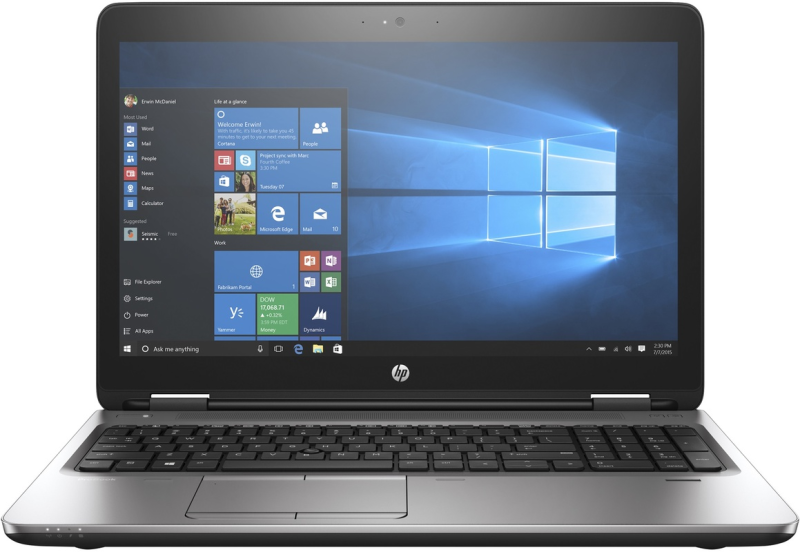 HP - ProBook 650 G3 - Intel I5 7200u - 8GB Ram - 256GB SSD - 15,6" (39.62 cm) - Qwerty US