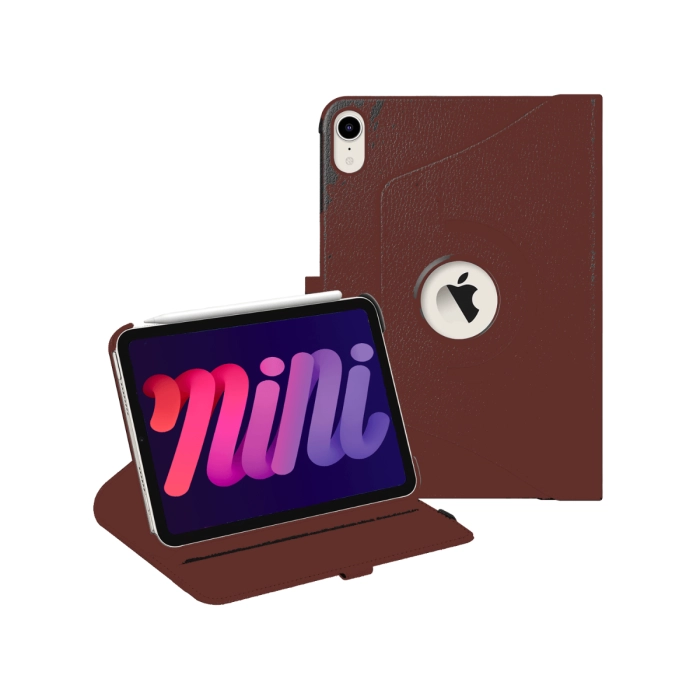 iPad mini 6 Rotate Case Brown